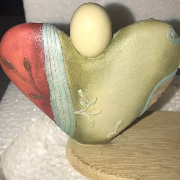 NWT Fríend double heart figurine by Karen Hahn - Picture 6 of 8